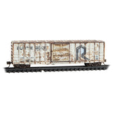 Micro Trains Line N CNW/ex-RI Rd# 718115, 718463 Weathered 2-pack