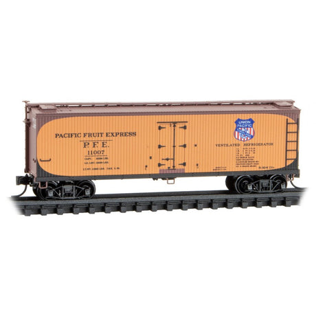 Micro Trains N Scale Pacific Fruit Express Boxcar Rd# 11007 Rel. 11/23
