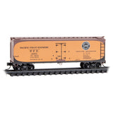 Micro Trains N Scale Pacific Fruit Express Boxcar Rd# 11013 Rel. 11/23