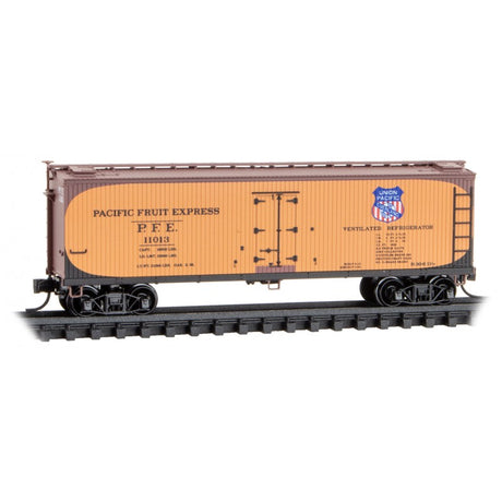 Micro Trains N Scale Pacific Fruit Express Boxcar Rd# 11013 Rel. 11/23