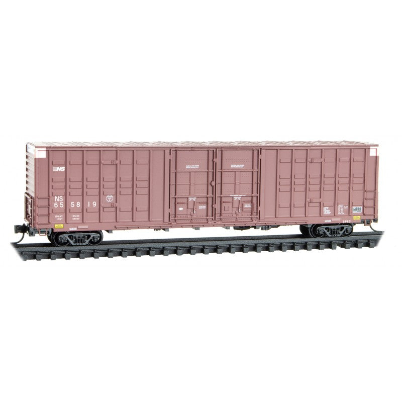 Micro Trains N Scale Norfolk Southern 655819 Double Door Boxcar