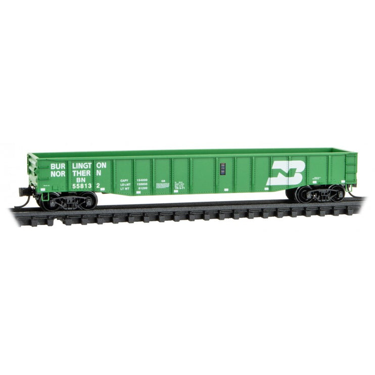 Micro Trains N Scale Burlington Northern Gondola Rd# 558132