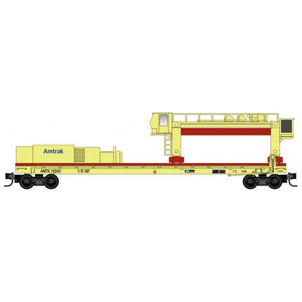 Micro Trains Line N Scale 57' Converted TOFC Flat Car Amtrak RD# AMTK 15552