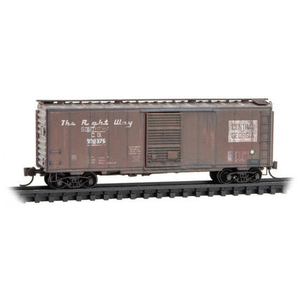 Micro Trains Line N Scale 40' Standard Box Car Single Door Norfolk Southern FT #8 Southern/ex-CG- Rd# 992376 Rel. 12/23