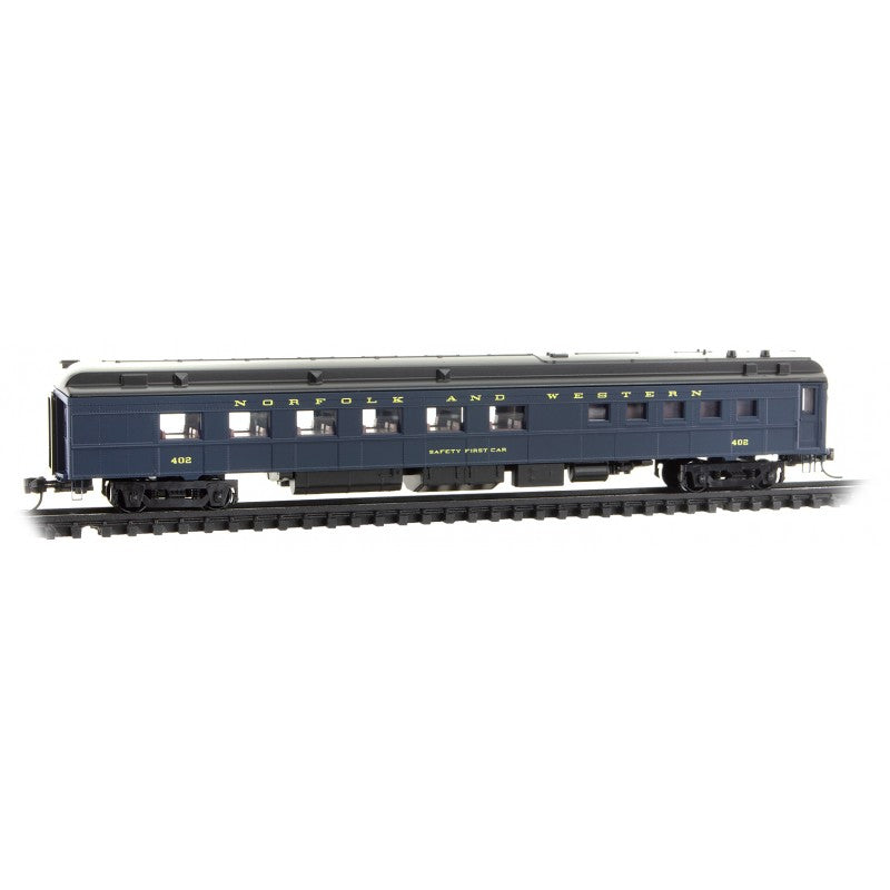 Micro Trains Line N Scale 80' Heavyweight Diner Car Norfolk & Western - Rd# 402-Coming 12/23