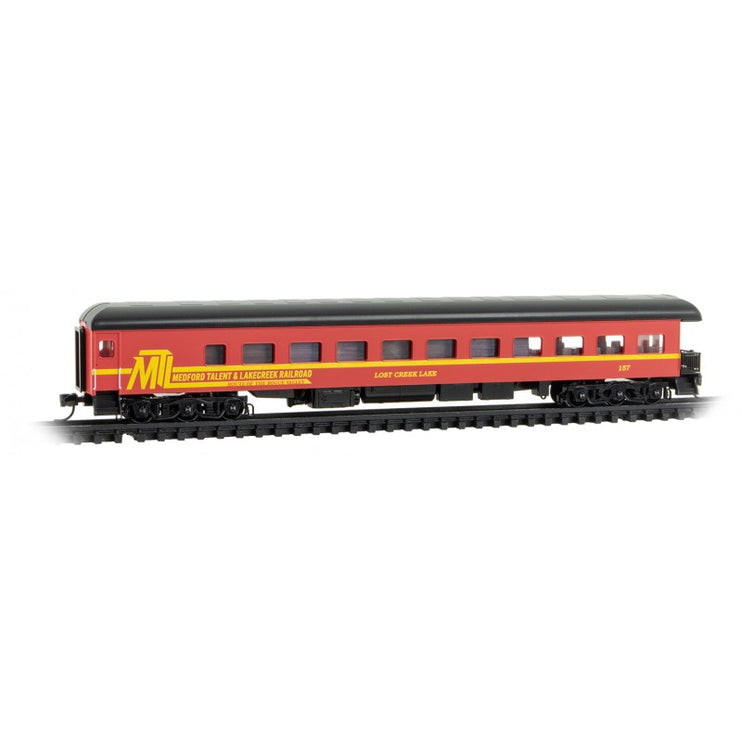 Micro Trains Line N Scale Medford, Talent & Lakecreek Dinner Excursion Foam Family Nest Pack 4-car RD# MTL 157, 129, 269, 272