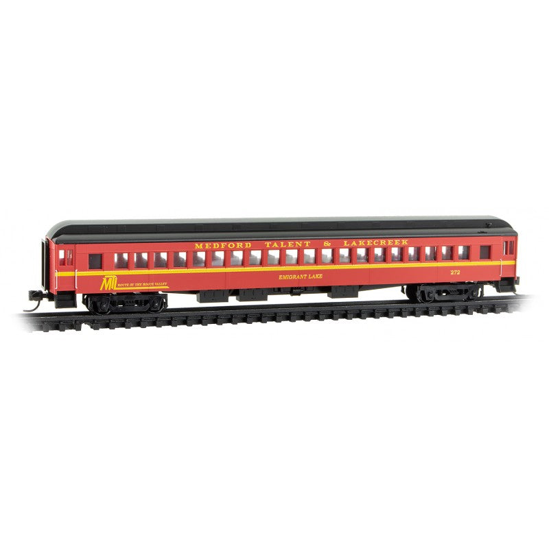 Micro Trains Line N Scale Medford, Talent & Lakecreek Dinner Excursion Foam Family Nest Pack 4-car RD# MTL 157, 129, 269, 272