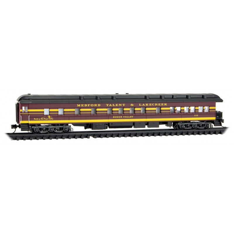 Micro Trains Line N Scale Medford, Talent & Lakecreek Dinner Excursion Foam Family Nest Pack 4-car RD# MTL 128, 152, 263, 278