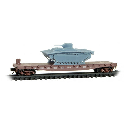 Micro Trains N Scale Southern Pacific with Landing Vehicle Tracked Amphibious Vehicle LVT(A)1 With Foam Family Nest 3-Pack RD# 79700, 79753, 79795 (Copy)