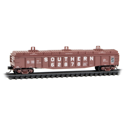 Micro Trains Line N Scale Southern 100-ton gondola with Barber Roller Bearing Truck RD# SOU 62878