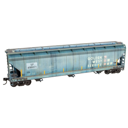 Micro Trains HO Scale UP/ex-SP/ex-GWS Weathered Hopper RD# SP 496071