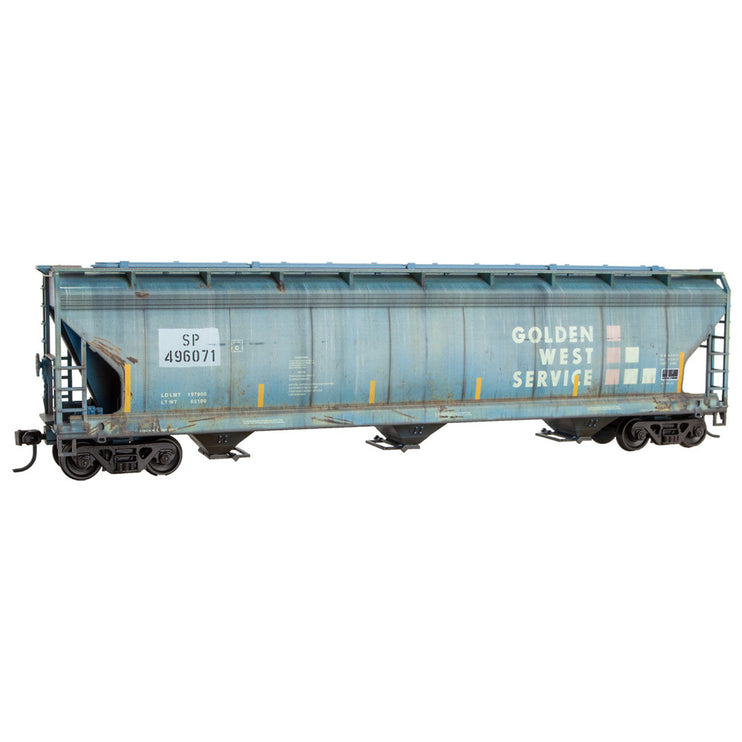 Micro Trains HO Scale UP/ex-SP/ex-GWS Weathered Hopper RD# SP 496071