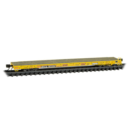 Micro Trains N Scale TTX 60' Wood Deck Modern Flatcar RD# OTTX 97331