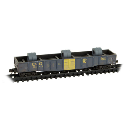 Micro Trains N Scale Chesapeake & Ohio Gondolas  Weathered JEWEL CASES RD# C&O 305005, 305012, 305054