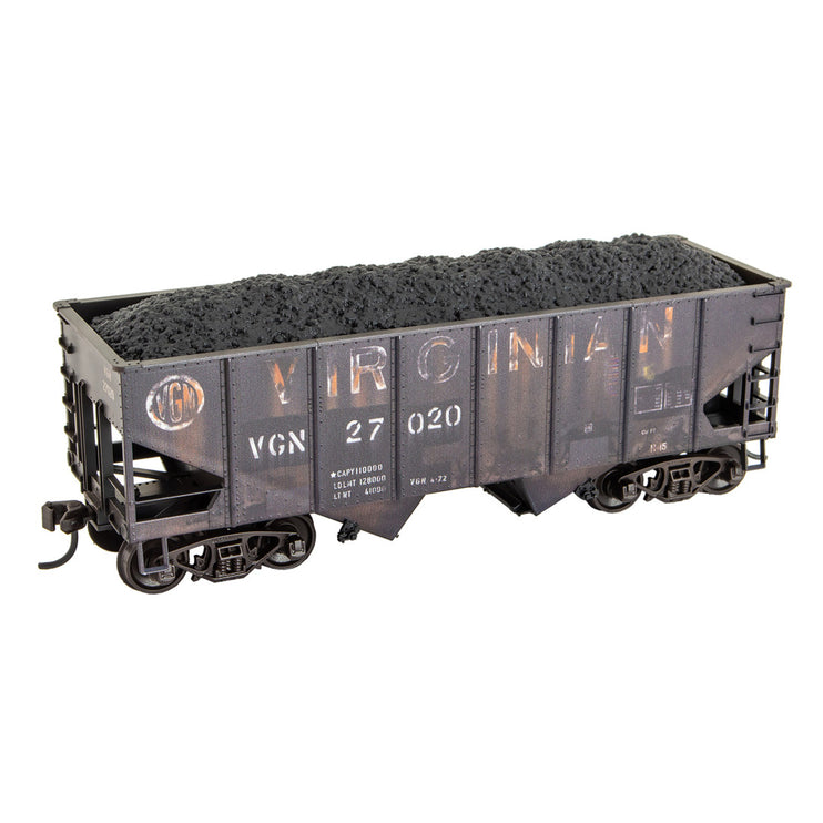 Micro Trains HO Scale Virginian 33' Twin Bay Open Hopper Kit RD# VGN 27020