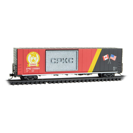 Micro Trains N Scale CPKC Honoring Class 1 RR 60' Box Car Excess Height RD# CPKC 336985 | Fusion Scale Hobbies