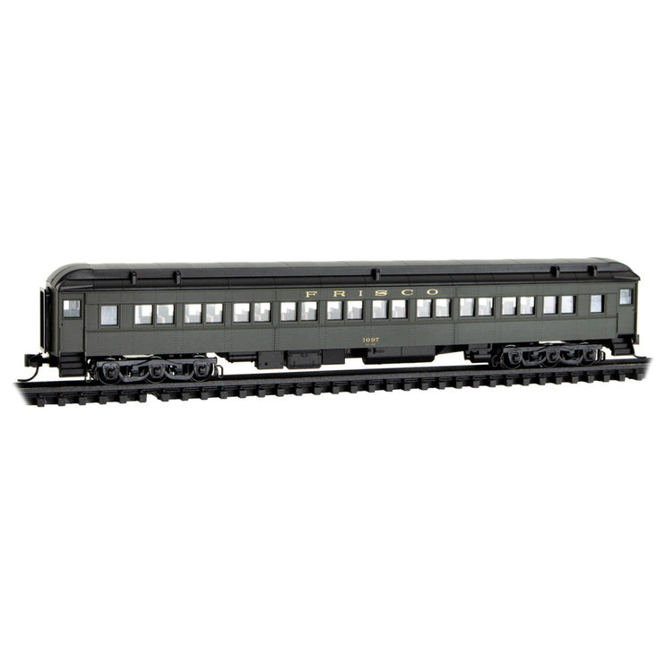 Micro Trains Line N Scale Frisco Heavyweight Passenger Card 5 Pack | Fusion Scale Hobbies