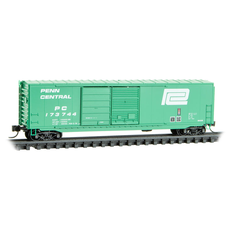 Micro Trains N Penn Central 40' Standard Boxcar RD# PC 173744 | Fusion Scale Hobbies