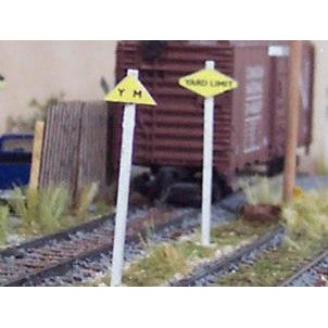 Osborn Models N Scale Yard Limit Signs 3053