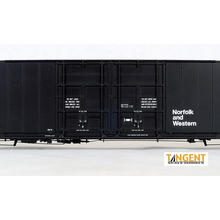 Tangent Greenville Steel Car Company 86' High Cube Double Plug Door Box Car Norfolk & Western (NW) "Delivery 1-1978" #861348