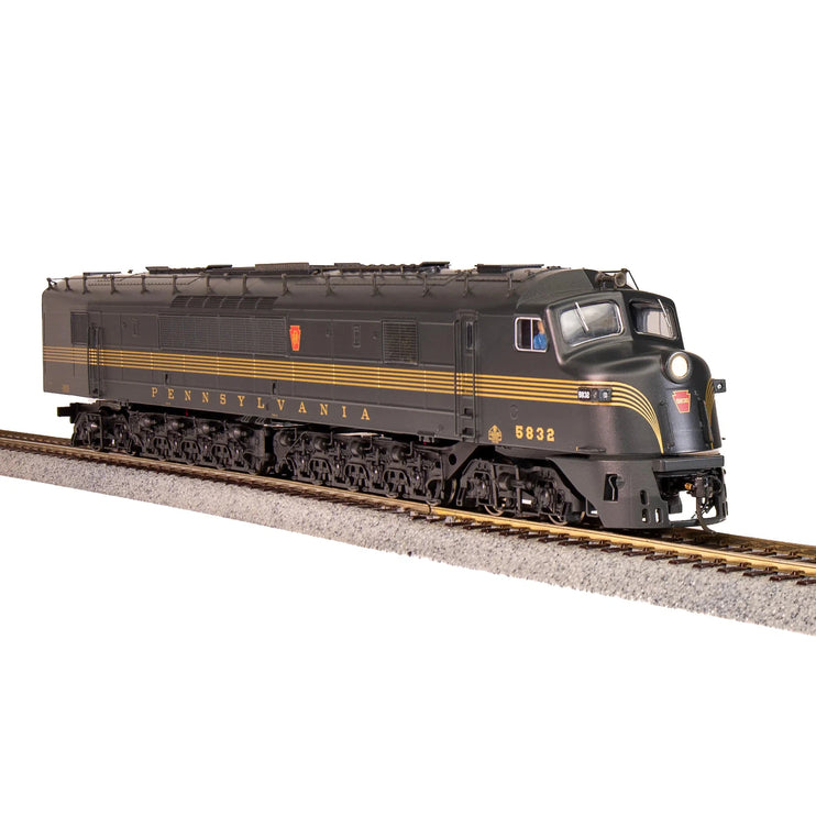 Broadway Limited HO Centipede Diesel PRR #5832 A1 Unit w/Antennae/5-stripe/DC