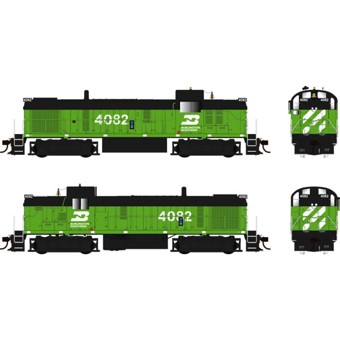 Bowser HO ALCO RS-3 DCC ESU LokSound Burlington Northern #4082 BOW25188