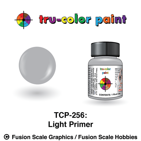 Tru Color Paint Light Primer 1oz Bottle