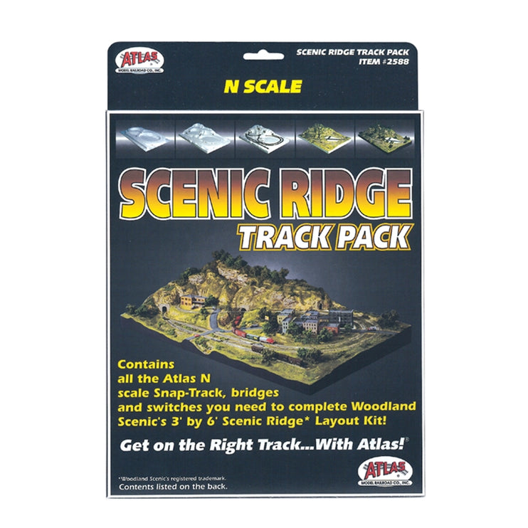 Atlas N Code 80 Scenic Ridge Track Pack