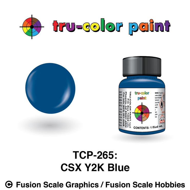 Tru Color Paint CSX Y2K Blue 1oz