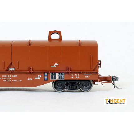 Tangent Conrail (CR) "G41A Repaint 1976" w/ Hoods PRR Shops G41A Coil Car #622961