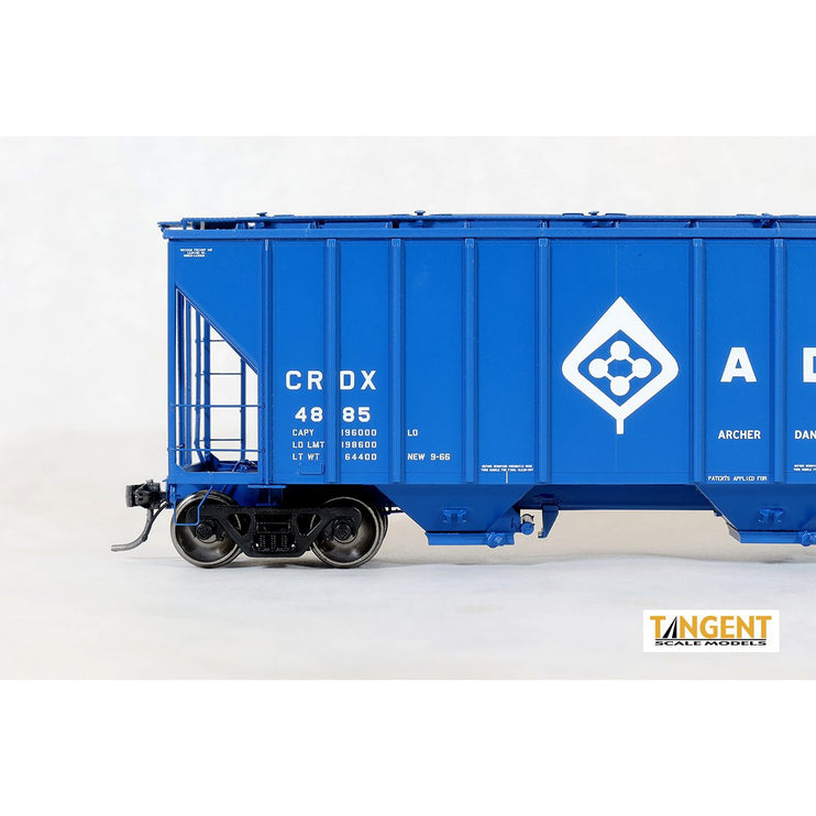 Tangent CRDX "ADM Blue Lease 9-1966" GATC 4500 Covered Hopper #4880