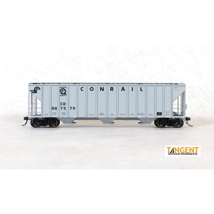 Tangent Conrail (CR) H51C "Quality Gray Repaint 1992" PC Samuel Rea Shops 4600 Covered Hopper #887549