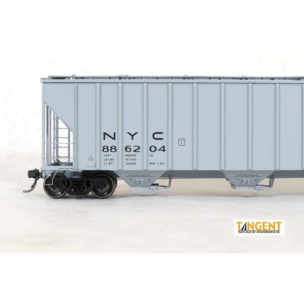 Tangent New York Central (NYC) 946H "Delivery Gray 1-1965" General American 4700 Covered Hopper System #886209