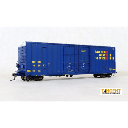 Tangent GVSR "B-70-43 Repaint 1996+" Gunderson 6089 50' High Cube Boxcar #742034