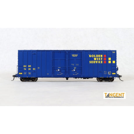 Tangent GVSR "B-70-43 Repaint 1996+" Gunderson 6089 50' High Cube Boxcar #742034