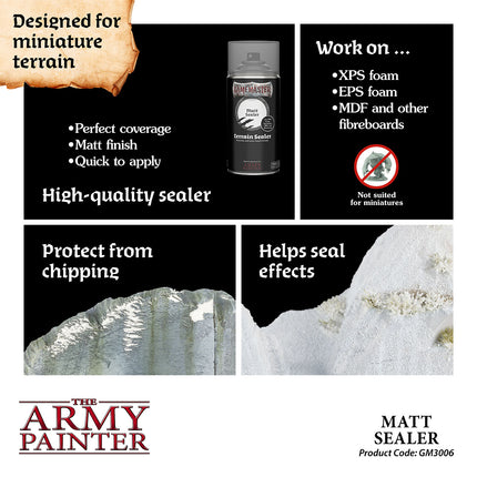 The Army Painter Gamemaster Terrain Sealer Matt Sealer 300ml Can