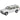 Atlas HO Scale 1993 Ford Explorer White Unlettered SUV Vehicle - 30000072 | Fusion Scale Hobbies