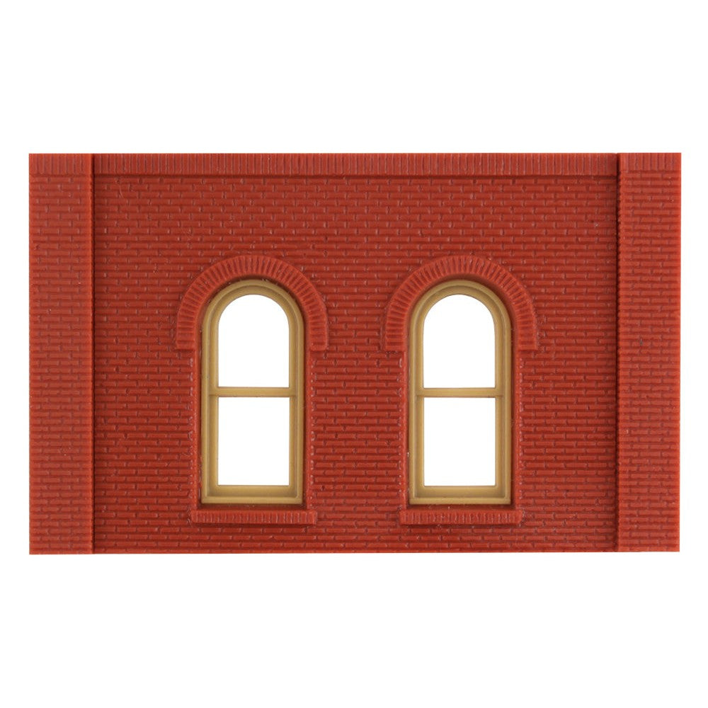 Woodland Scenics HO Scale DPM 1-Story Wall Arched Windows