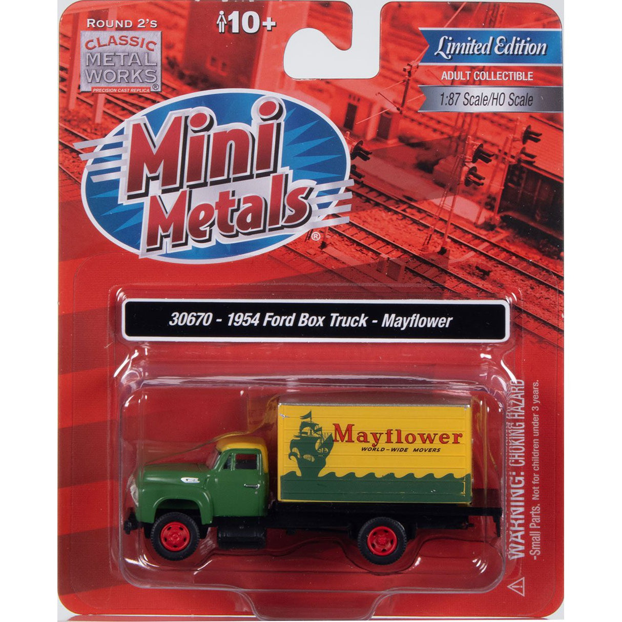 Classic Metal Works 1954 Ford Box Truck (Mayflower) 1:87 HO Scale