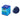 Revell Aqua Dark Blue Silk 18ml Bottle Acrylic Paint - 36350