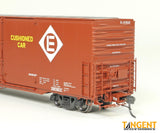 Tangent Erie Lackawanna (EL) “Delivery Red 1966” Greenville 6,000CuFt 60′ Double Door Box Car 67825