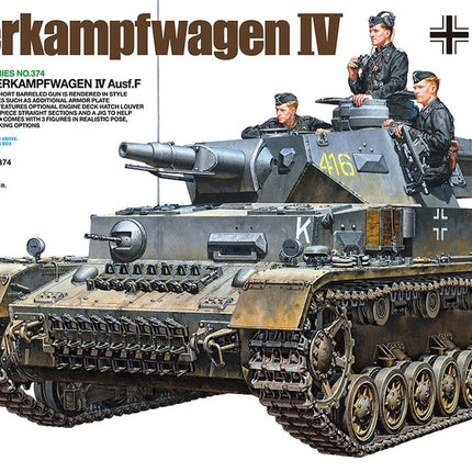 Tamiya 35374 1/35 Panzerkampfwagen IV Ausf. F Sd.Kfz. 161