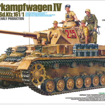 Tamiya 35378 1/35 Panzerkampfwagen IV Ausf. G early kit