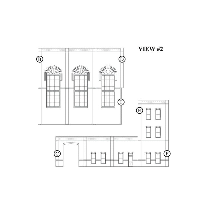 Woodland Scenics HO Scale DPM Powerhouse Building