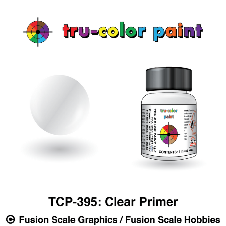 Tru Color Paint Clear Primer 1oz