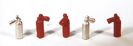 Durango Press 85 HO Scale Fire Extinguishers (5)