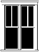 Durango Press 61 HO Scale Double Double-Hung Window