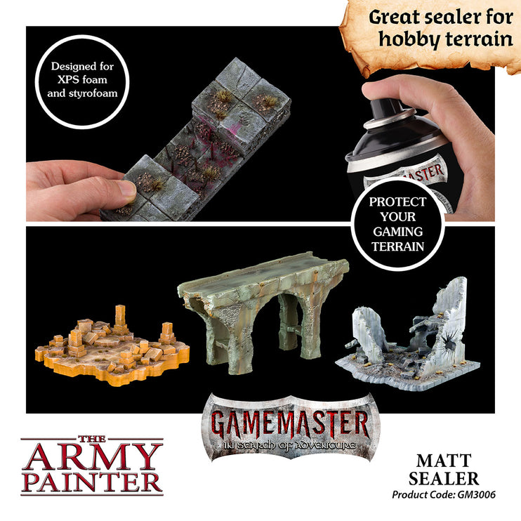 The Army Painter Gamemaster Terrain Sealer Matt Sealer 300ml Can