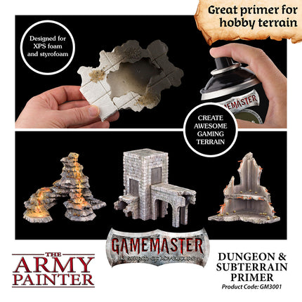 The Army Painter Gamemaster Terrain PrimerDungeon & Subterrain 300ml Can