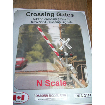 Osborn Models N Scale Crossing Gate Add On 3114